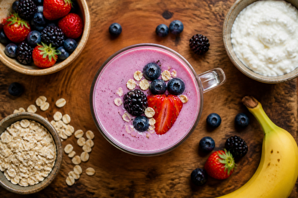 2-Minute Kefir Berry Smoothie