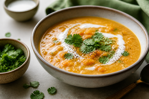 Coconut Curry Lentil Soup