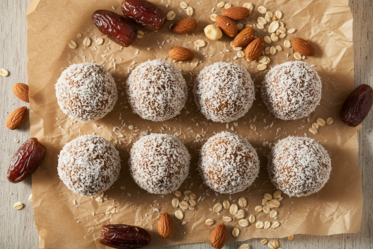 Almond and Date Energy Balls
