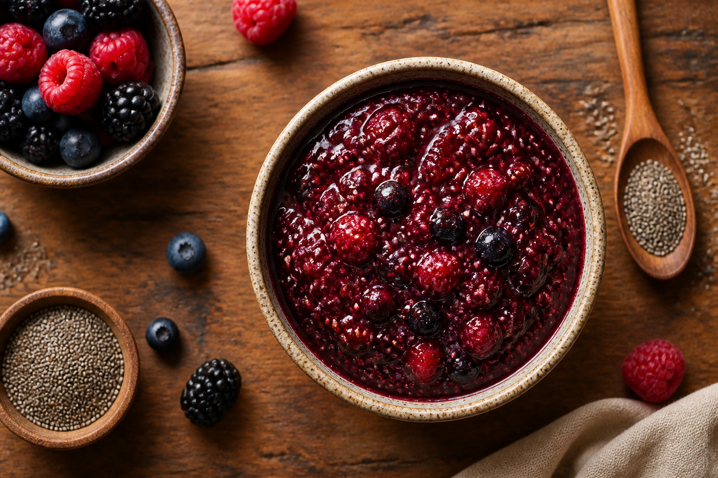 Berry and Chia Jam