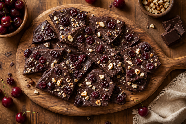 Cherry Dark Chocolate Bark