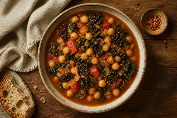 Chickpea and Kale Stew