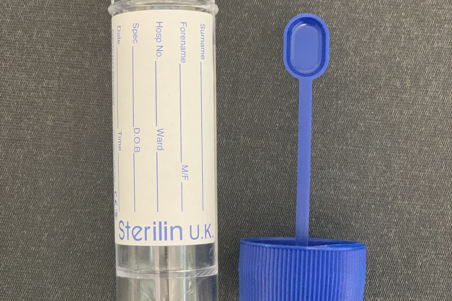 Stool test tube and mailer box