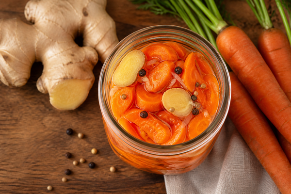 Fermented Ginger Carrots