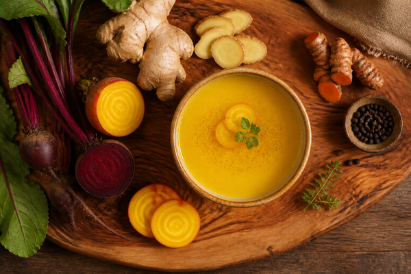 Golden Beet and Ginger Tonic