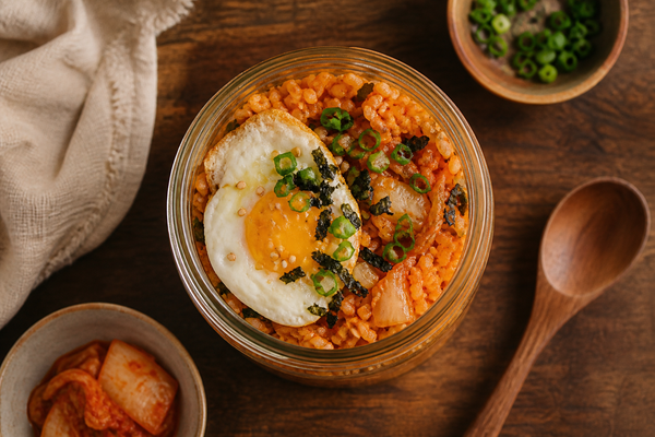 Quick Kimchi Fried Rice