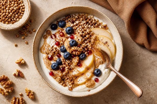 Skyr Bowl with Toasted Buckwheat