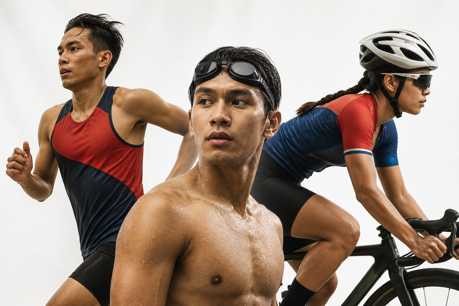 Filipino athletes of three different sports — runner