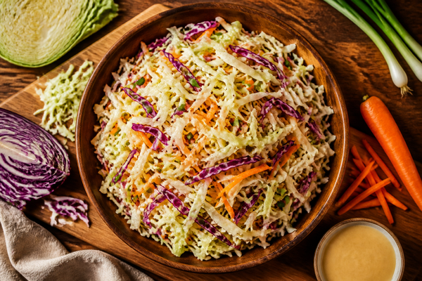 Sweet and Sour Cabbage Slaw