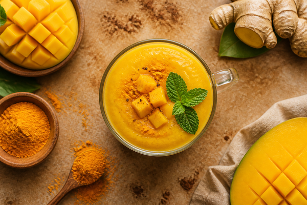 Tropical Mango Turmeric Smoothie