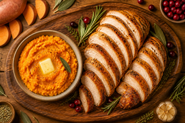 Turkey and Sweet Potato Mash