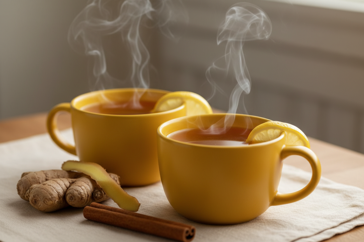 Ginger Turmeric Tea