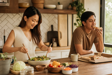 Two guts, one kitchen